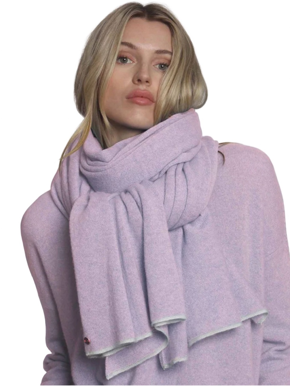 Label + Thread Luxe 100 Cashmere Wrap Scarf